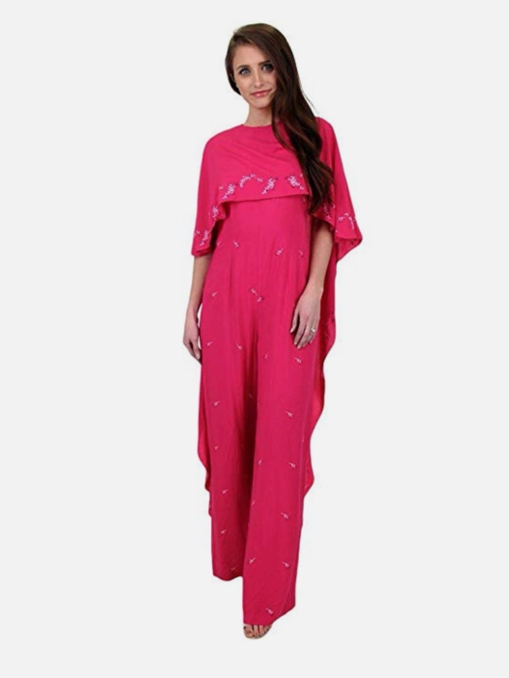 Deadstock Juicy Couture Post Punk Pink Capelet Jumpsuit